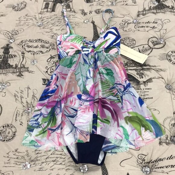 Profile by Gottex Tummy Control 1-Piece Swimsuit - Picture 2 of 7